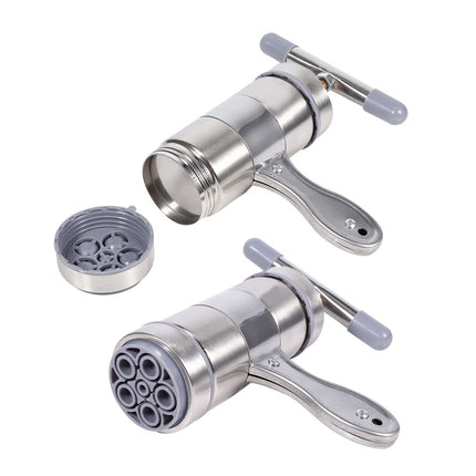 1pc Portable Manual Operated Stainless Steel Pasta Maker Noddle Juicer Pressure Making Machine