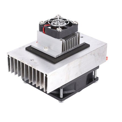 1Pcs DC12V Semiconductor Fridge/Refrigeration Cooling System DIY Kit Mini Air Conditioner Amazing Shopping