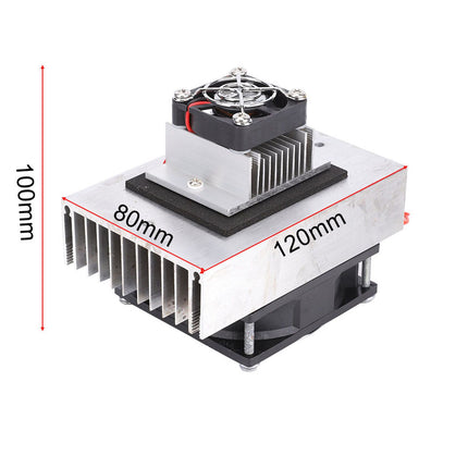 1Pcs DC12V Semiconductor Fridge/Refrigeration Cooling System DIY Kit Mini Air Conditioner Amazing Shopping