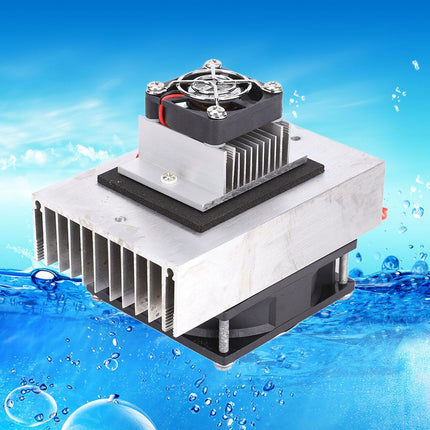 1Pcs DC12V Semiconductor Fridge/Refrigeration Cooling System DIY Kit Mini Air Conditioner Amazing Shopping