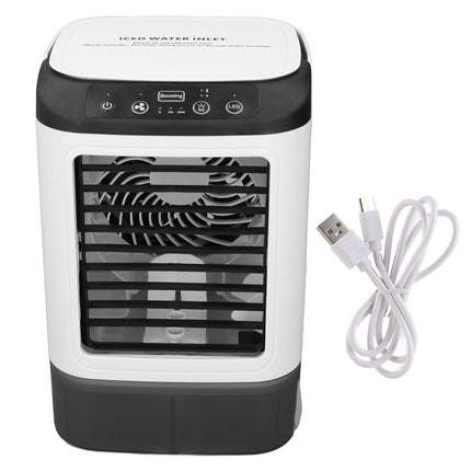 Portable Air Conditioner 900ml Atomization Function Adjustable Wind Speed Personal Mini Air Cooler for Home Bedroom Office Amazing Shopping