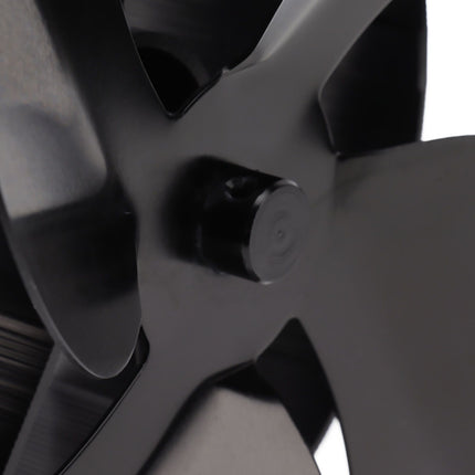 Heat Powered Stove Fan Aluminum Alloy 4 Blades Strong Wind Fireplace Fan for Home