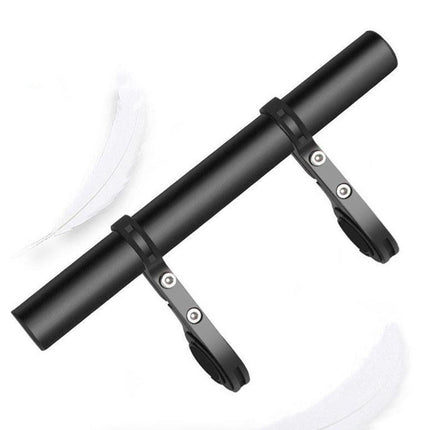 20cm Aluminum Alloy Bicycle Handlebar Extender Mount for Bike Accessories Black