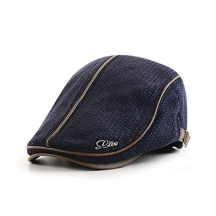 Yang Guan Knitted Cap Men Winter Warm Coffee