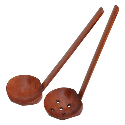 YFJY Wooden Ramen Spoon Commercial Kitchen Tool Ramen colander