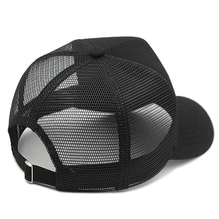 AB High Top Baseball Cap Breathable Sunshade Dark Blue XL (above 60cm)