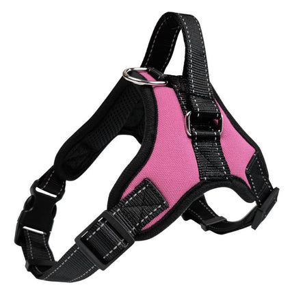 YOBI bear Dog Harness Retractable Vest Cloth Blue K10 chest strap S