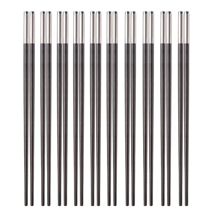 Chuangjian Alloy Chopsticks Laser Logo YB08 Primary Colors