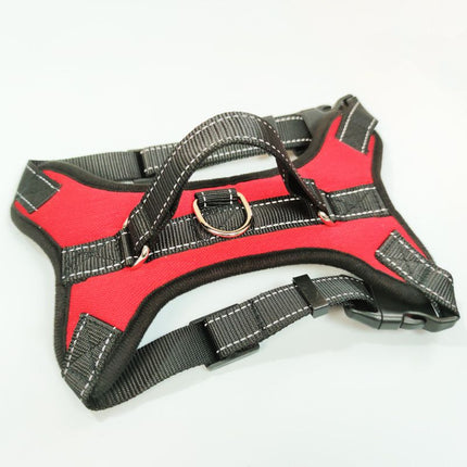 YOBI bear Dog Harness Retractable Vest Cloth Red K10 chest strap XS