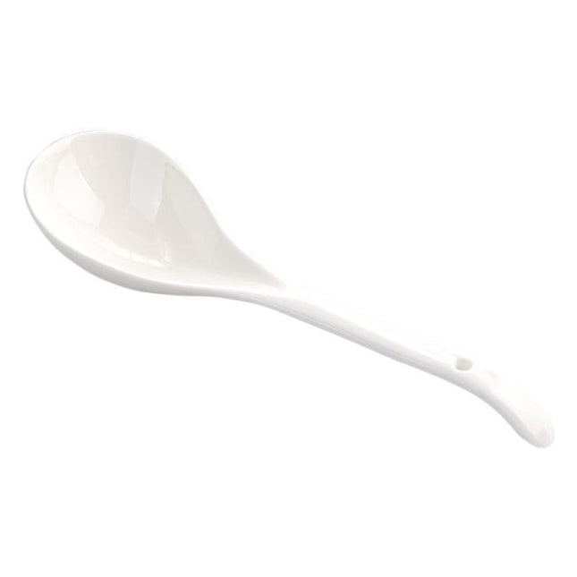 Ceramic Soup Spoon Yo Laifu Large White pure white rice spoon
