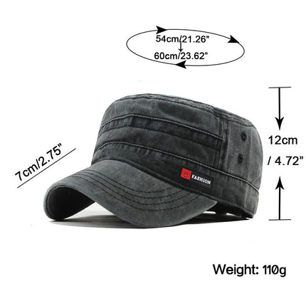 Xu Guan Washed Cotton Baseball Cap Adjustable Sunshade JX-5366 navy blue