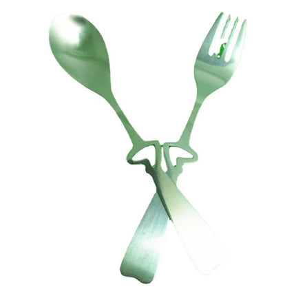Stainless Steel Smiley Spoon Children Cutlery Set Heart Fork