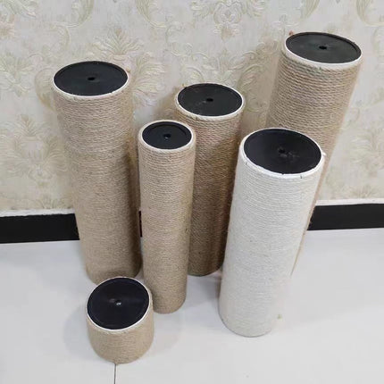 Cat Climbing Frame PVC Post 8.5cm Meow Star Climb White twine Post 8.5 diameter 30cm long
