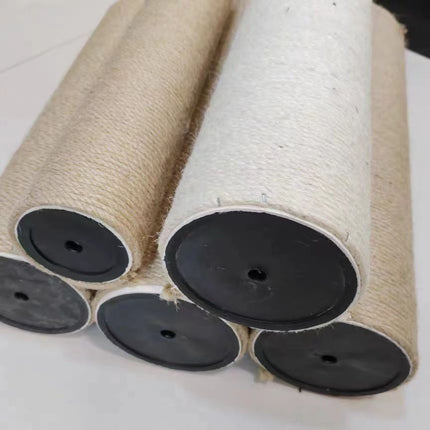 Cat Climbing Frame PVC Post 8.5cm Meow Star Climb White twine Post 8.5 diameter 55cm long