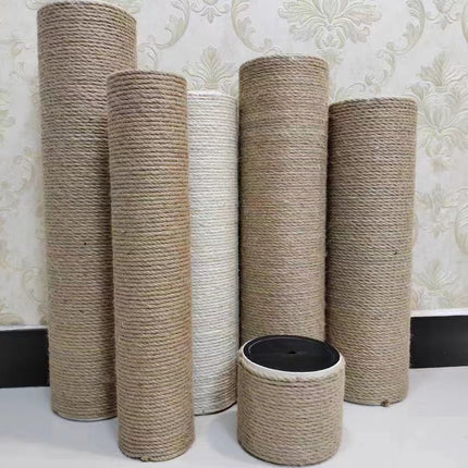 Cat Climbing Frame PVC Post 8.5cm Meow Star Climb White twine Post 8.5 diameter 75cm long