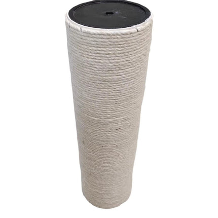 Cat Climbing Frame PVC Post 8.5cm Meow Star Climb Yellow twine Post 12 diameter 75cm long