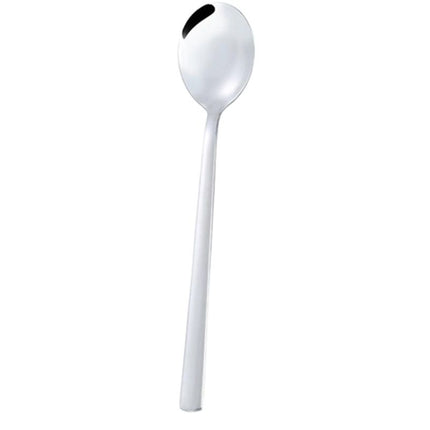 Stainless Steel Korean Rice Spoon Long Handle Korean spoon [20.5*4cm]
