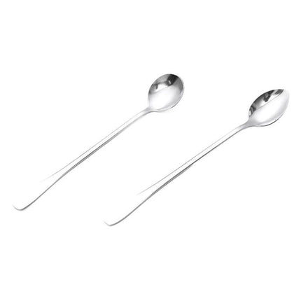 Zimoo Stainless Steel Spoon Long Handle Office Kitchen Pointed spoon