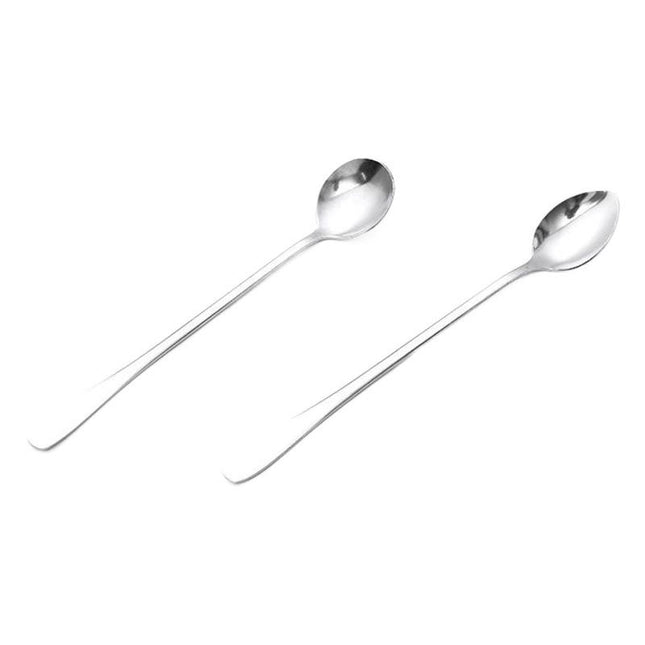 Zimoo Stainless Steel Spoon Long Handle Office Kitchen Pointed spoon