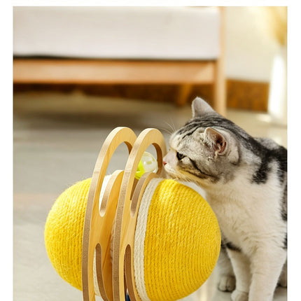 Cat Scratch Ball with Non-Dusting Spinning Bell,small