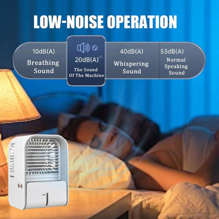 Portable Air Conditioner, Portable Air Cooler for Bedroom Office, Instant Cooling, Quiet, Let You Enjoy Sleep in the Cool(1pcs)