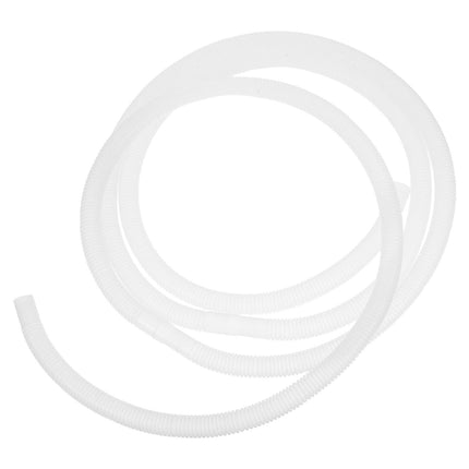 White Plastic Drainage Pipe for Window Air Conditioner with Leakproof Hose Clamp, and Easy to Install