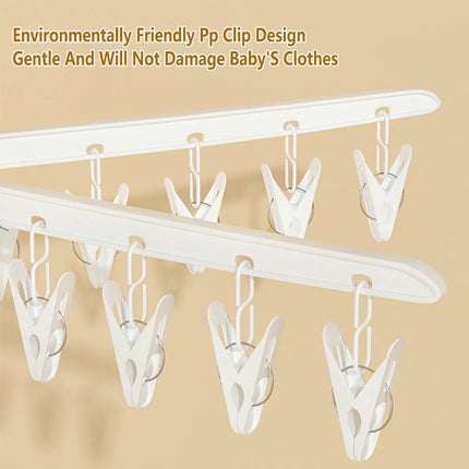 Folding Drying Rack Multi Layer Floor Stand Clothes Airer for Indoor Laundry Use