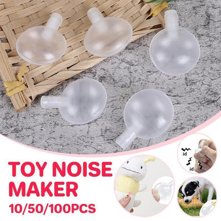 Toy Squeaker Replacements for Dog Cat Plush Toys Sound Inserts Repair Parts - 10pcs