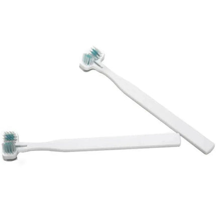 Double Head Toothbrush Dog Pet Cat Brush Dental Health Gum Care Cleaning Teeth