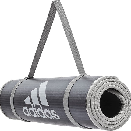 Adidas Exercise Training Floor Mat Gym 10mm Thick Gym Yoga Fitness Judo Pilates