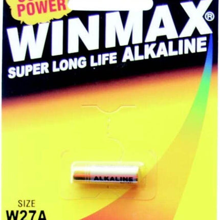 Size W27A Alkaline Battery Super Long Life 12V Battery - 1 Pack
