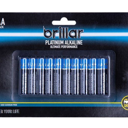 10 Pack AAA Platinum Alkaline Battery LR03 1.5V Long Lasting Power Home Office
