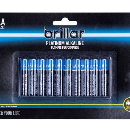 2x 10 Pack AAA Platinum Alkaline Battery LR03 1.5V Long Lasting Power Home Office