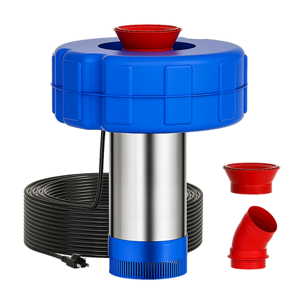 Large Floating Pond Fountain Pump – Outdoor Water Feature & Aerator