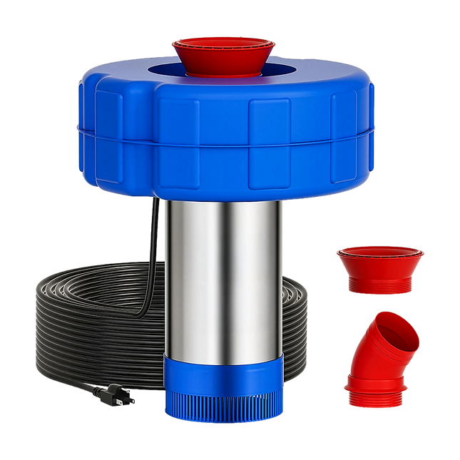 Large Floating Pond Fountain Pump – Outdoor Water Feature & Aerator