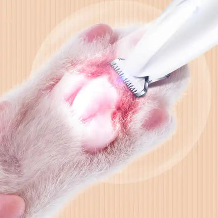 Waterproof LED Pet Grooming Trimmer | Rechargeable Clippers for Cats and Dogs