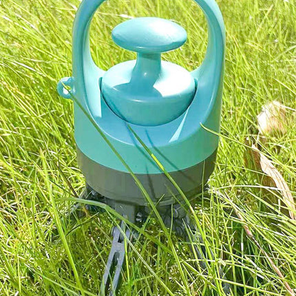 Blue Portable Pet Poop Scooper - 6-Claw Design