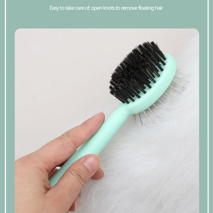 Blue Complete 5-in-1 Pet Grooming Care Kit - Professional Deshedding Brushes, Combs & Nail Clippers Set for Dogs & Cats