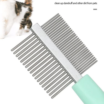 Blue Complete 5-in-1 Pet Grooming Care Kit - Professional Deshedding Brushes, Combs & Nail Clippers Set for Dogs & Cats