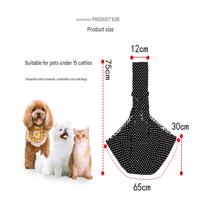 Green Pet Carrier Backpack - Comfortable Shoulder Bag for Cats and Dogs, Ideal for Outdoor Use in Autumn and Winter