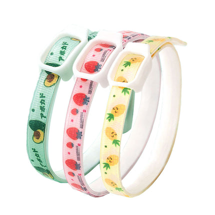 2-Pcs Yellow Pet Insect Repellent Collar with Plant-Based Essential Oils – Adjustable, Water-Washable & Safe for Dogs and Cats(52cm)