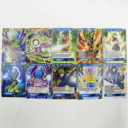 Dragon Ball Themed Trading Card Game 300 Pieces Booster Box Set Anime Battle Collectibles Featuring Goku Vegeta and Majin Buu for Kids and Fans