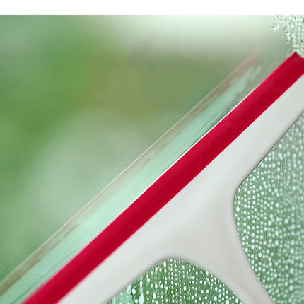 3 PCS Window Squeegee Set Shower Glass Wiper Streak Free TPR Blade Multi Purpose Cleaning Tool for Bathroom Mirror Car Tiles Red Green Blue