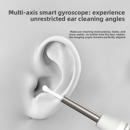 Smart Visual Ear Wax Removal Tool with HD Camera WiFi Wireless Otoscope Ear Cleaner 3.5mm Ultra Slim Lens for iPhone Android Green