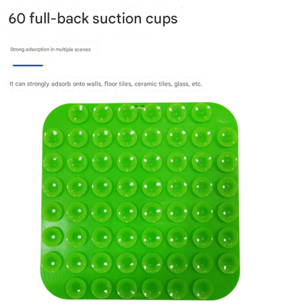 2PCS Grey 20 x 20 cm Silicone Pet Lick Mat | Multi-Zone Slow Feeder Pad with Suction Cups | Anxiety Relief Dog & Cat Bowl