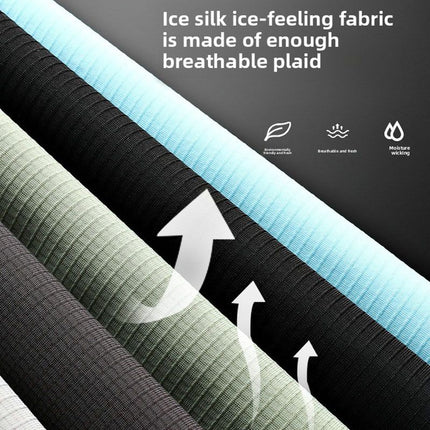 Green Universal Cooling Gel Seat Cushion - TPR Breathable Honeycomb Pad for Car & Office Chair