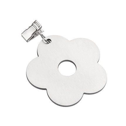 Flower Style Stainless Steel Tablecloth Clips 4 Pack - Silver Windproof Tablecloth Fasteners with Sawtooth Grip for Outdoor Dining, Picnics, Patio Tables and Garden Parties Amazing Shopping