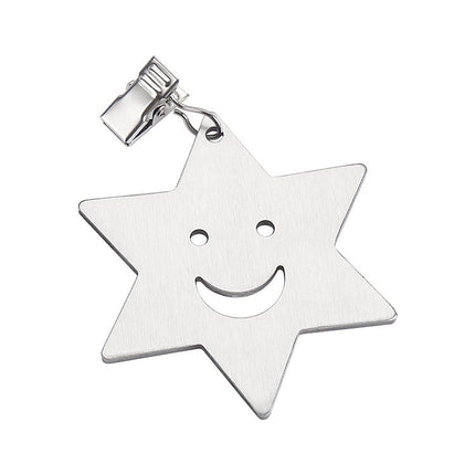 Star Style Stainless Steel Tablecloth Clips 4 Pack - Silver Windproof Tablecloth Fasteners with Sawtooth Grip for Outdoor Dining, Picnics, Patio Tables and Garden Parties Amazing Shopping