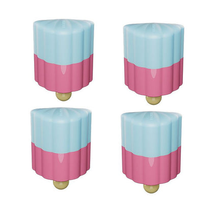 Spring Tablecloth Clips 4 Pack – Soft Rubber Anti-Slip Table Corner Fasteners, Reusable Plastic Tablecloth Holders for Dining Tables, Picnics and Outdoor Use, Pink Amazing Shopping
