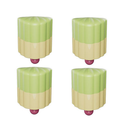 Spring Tablecloth Clips 4 Pack – Soft Rubber Anti-Slip Table Corner Fasteners, Reusable Plastic Tablecloth Holders for Dining Tables, Picnics and Outdoor Use, Green Amazing Shopping